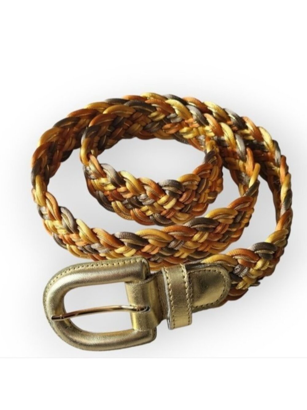 Vintage Braided Nylon Belt Sz M/L BUNDLE & SAVE 30%
